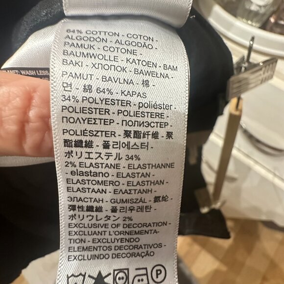 BNWT Levis 720 High Rise Super Skinny 27 - Black - Picture 13 of 14